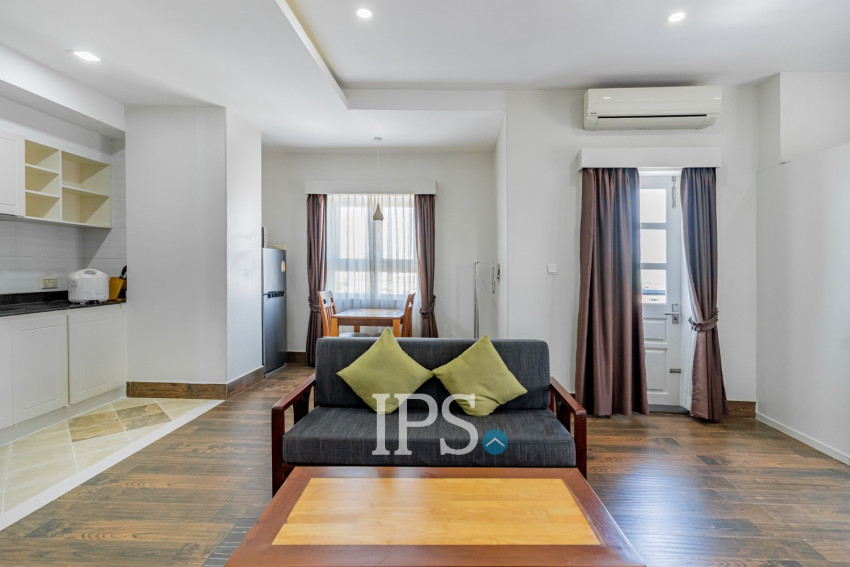 45 Sqm Studio Service Apartment For Rent  -Boeung Kak 2, Phnom Penh