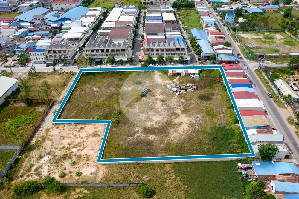 8228 Sqm Commercial Land For Sale - Phnom Penh Thmey, Sen Sok, Phnom Penh - Image 3 8228 Sqm Commercial Land For Sale - Phnom Penh Thmey, Sen Sok, Phnom Penh - Image 3