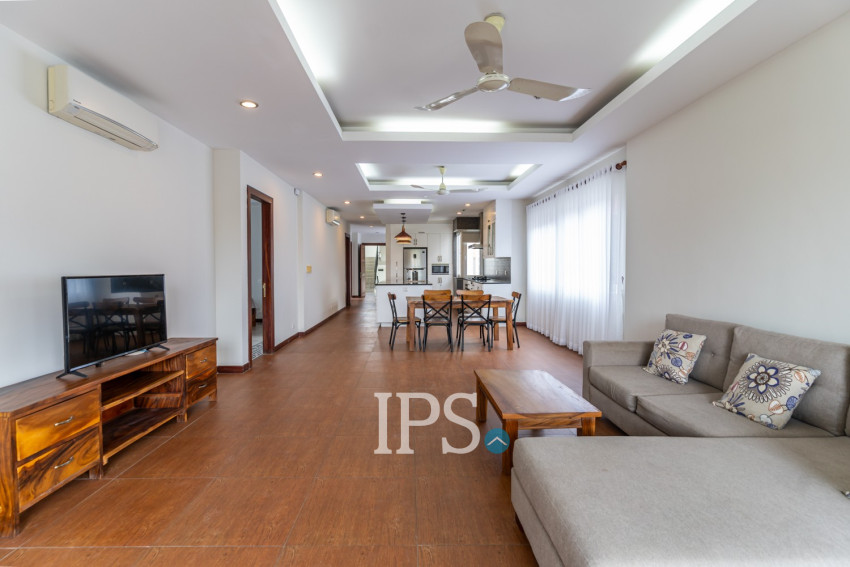 3 Bedroom Serviced Apartment For Rent - Boeung Tumpun, Phnom Penh