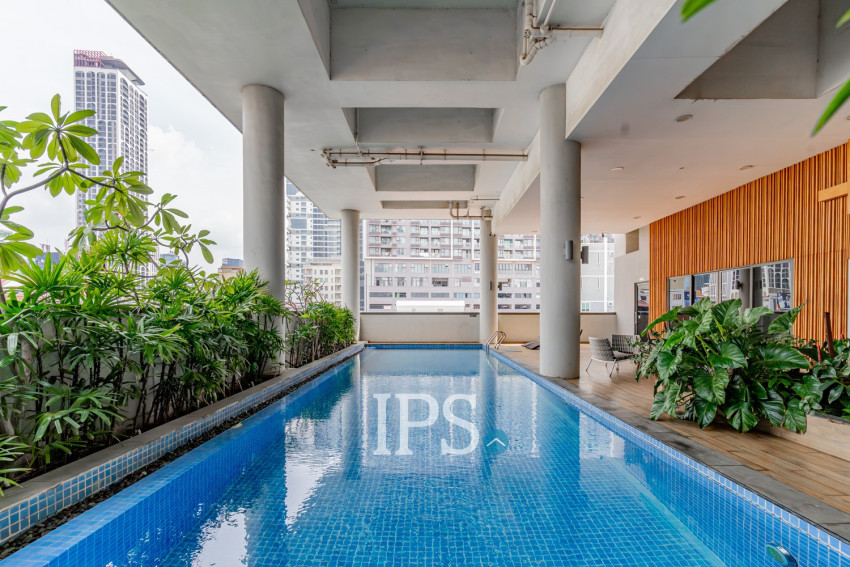 2 Bedroom Serviced Apartment For Rent - BKK3, Phnom Penh