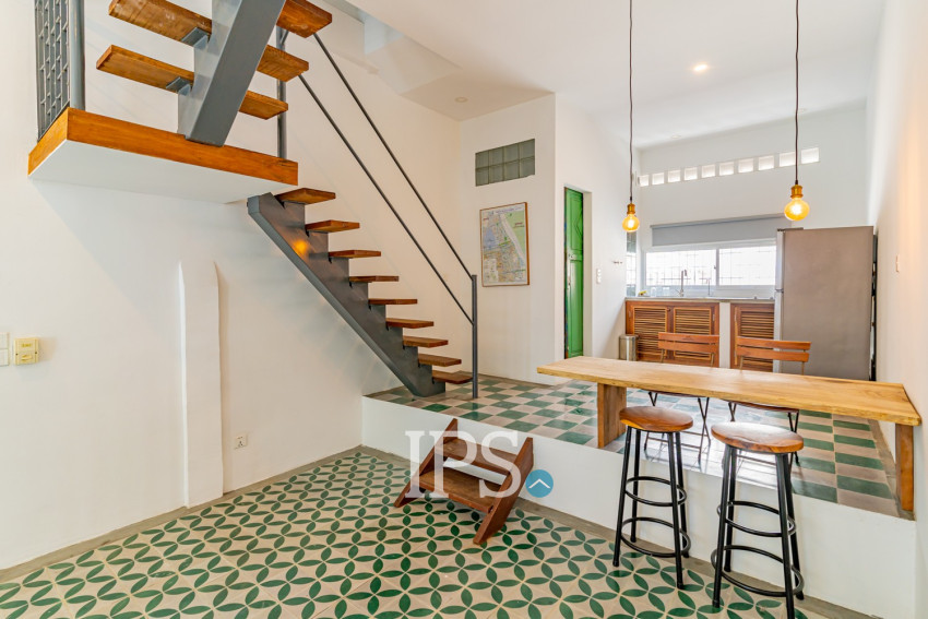 Renovated Duplex 2 Bedroom Apartment For Rent -  Chakto Mukh, Phnom Penh