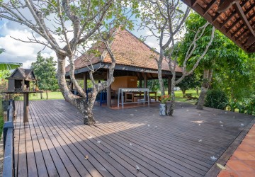 6 Bedroom French Style Villa For Rent Along Mekong River - Prek Eng, Phnom Penh thumbnail