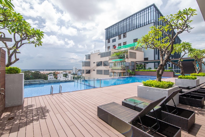 3 Bedroom Serviced Apartment For Rent - Daun Penh - Phnom Penh