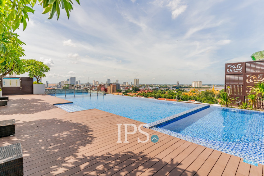 3 Bedroom Serviced Apartment For Rent - Beoung Raing, Phnom Penh