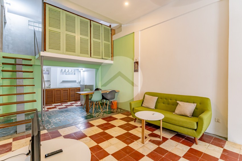 Renovated Loft 1 Bedroom Apartment For Rent - Chakto Muk, Phnom Penh