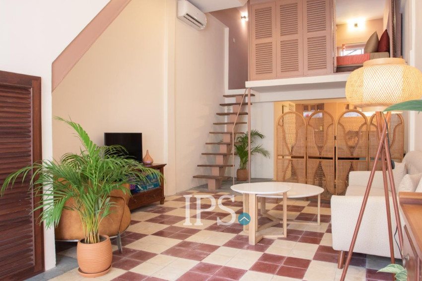 Renovated Loft 1 Bedroom Apartment For Rent - Chakto Muk, Phnom Penh