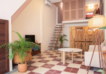 Renovated Loft 1 Bedroom Apartment For Rent - Chakto Muk, Phnom Penh thumbnail
