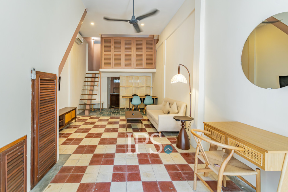Renovated Loft 1 Bedroom Apartment For Rent - Chakto Muk, Phnom Penh Renovated Loft 1 Bedroom Apartment For Rent - Chakto Muk, Phnom Penh