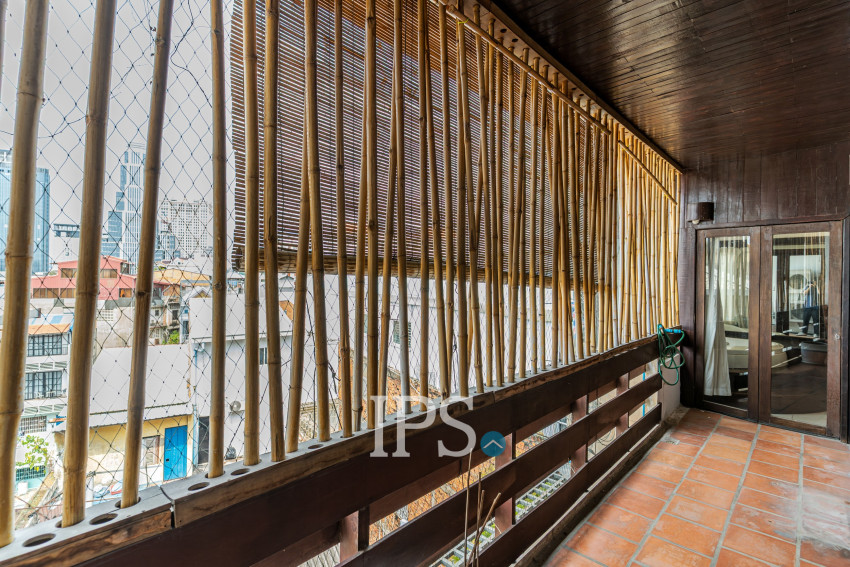 Renovated Duplex 4 Bedroom Penthouse For Rent - Phsar Kandal 1, Phnom Penh