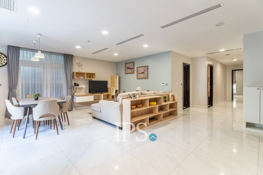 3 Bedroom Serviced Apartment For Rent - BKK2, Phnom Penh