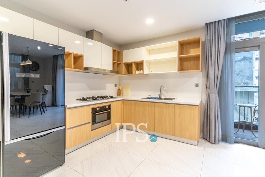 3 Bedroom Serviced Apartment For Rent - BKK2, Phnom Penh