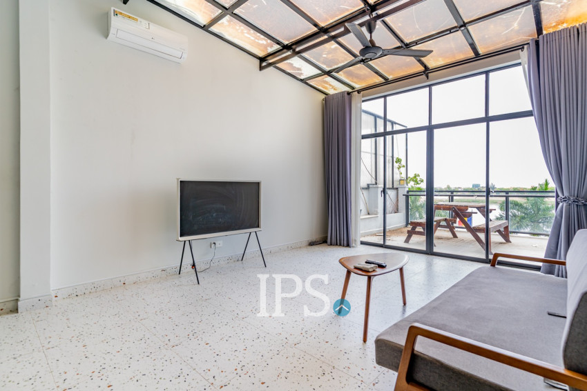Renovated 3 Bedroom Apartment For Rent - Phsar Kandal 1, Phnom Penh