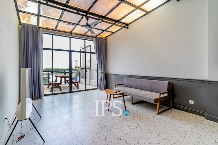 Renovated 3 Bedroom Apartment For Rent - Phsar Kandal 1, Phnom Penh