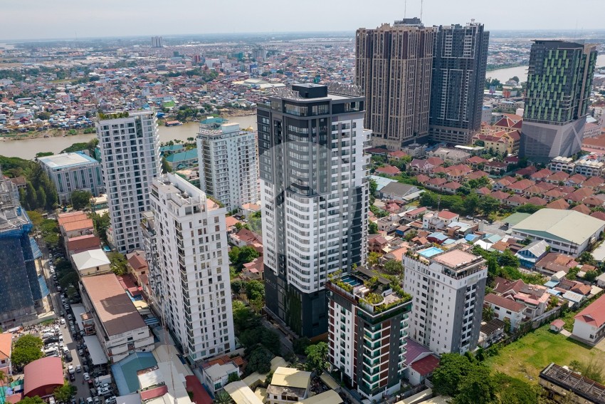 24th Floor 2 Bedrooms Apartment For Sale - Skylar By Meridian, Phnom Penh