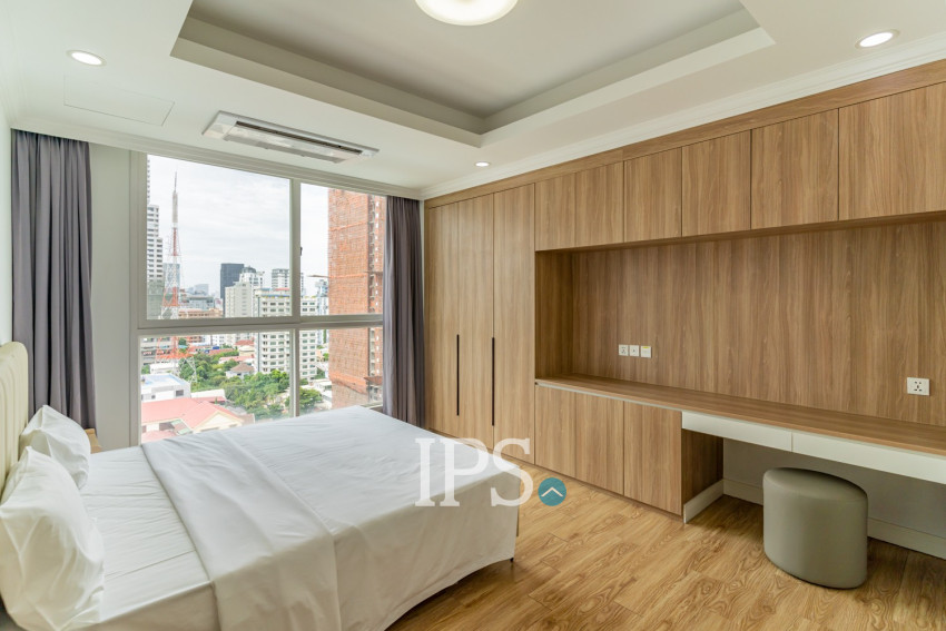 3 Bedroom Serviced Apartment For Rent - BKK1, Phnom Penh