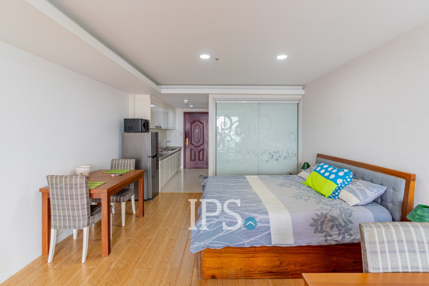 54 Sqm Studio Condo For Rent - Veal Vong, Phnom Penh