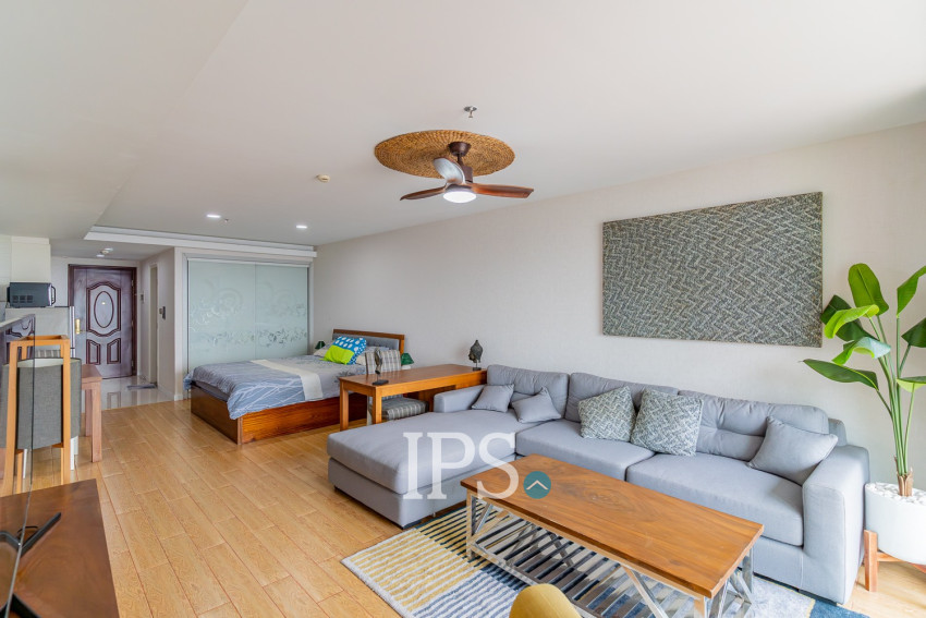 54 Sqm Studio Condo For Rent - Veal Vong, Phnom Penh