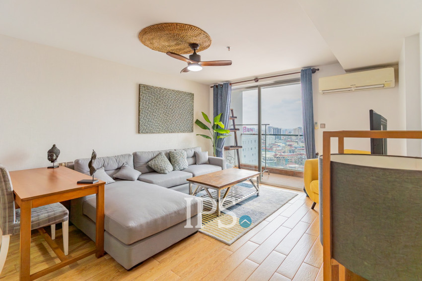 54 Sqm Studio Condo For Rent - Veal Vong, Phnom Penh