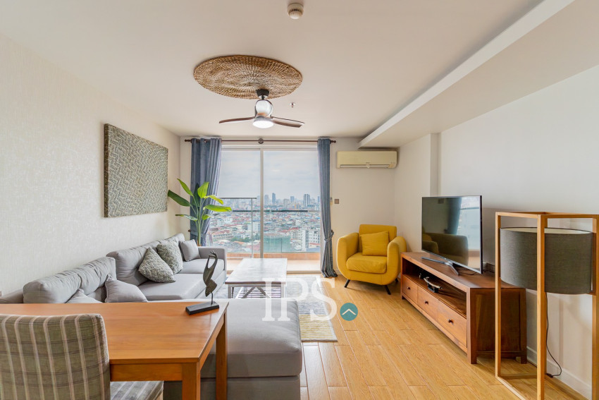 54 Sqm Studio Condo For Rent - Veal Vong, Phnom Penh
