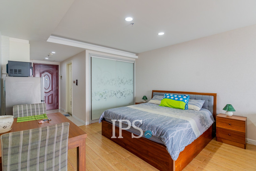 54 Sqm Studio Condo For Rent - Veal Vong, Phnom Penh