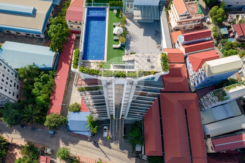 13th Floor 2 Bedroom Condo Unit For Sale -PS Crystal, Phnom Penh