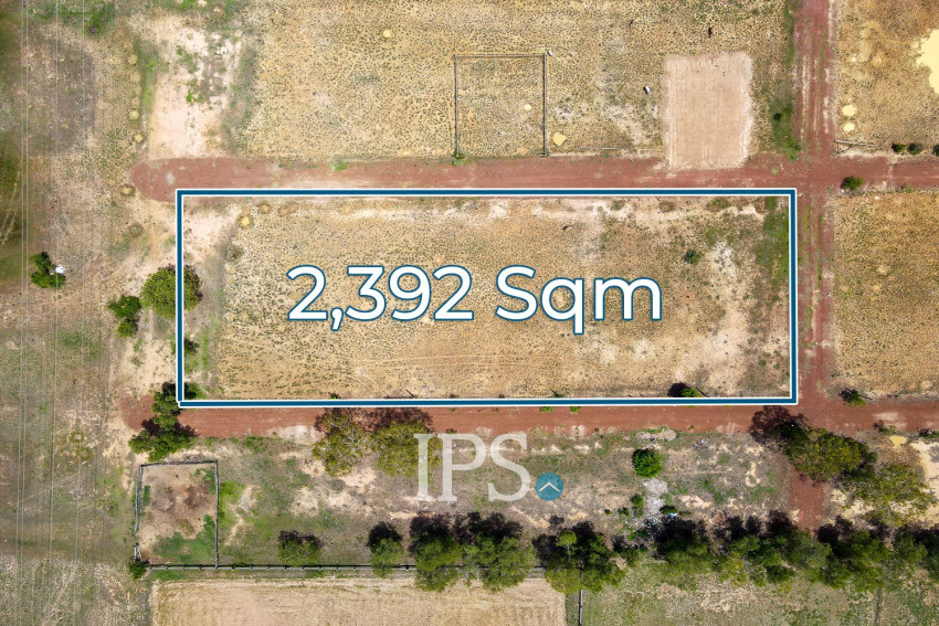 2,392 Sqm Land For Sale - Sangkat Sambour, Siem Reap