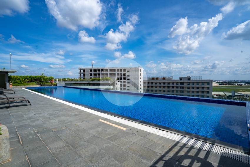 23th Floor 2 Bedroom Condo For Sale - Bodiju, Phnom Penh