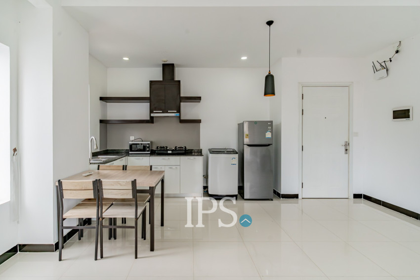1 Bedroom Serviced Apartment For Rent - Tonle Bassac, Phnom Penh