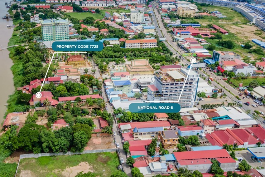 3015 Sqm Riverfront Property For Sale - Chroy Changvar, Phnom Penh