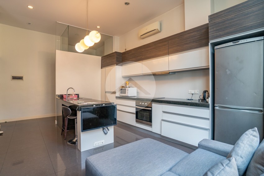 1 Bedroom Apartment  For Rent - Tonle Bassac, Phnom Penh