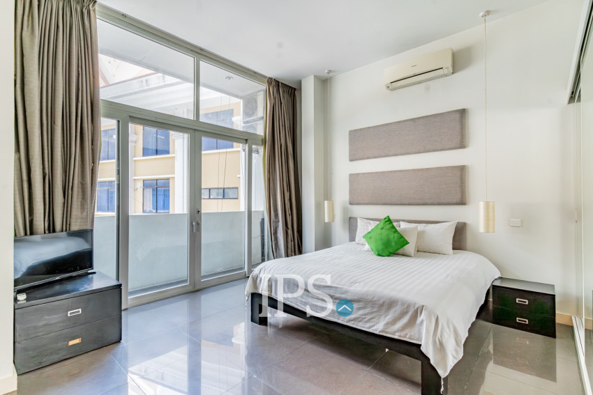 45 Sqm Sudio Serviced Apartment For Rent - Tonle Bassac, Phnom Penh