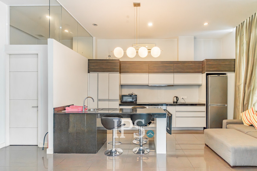 45 Sqm Sudio Serviced Apartment For Rent - Tonle Bassac, Phnom Penh