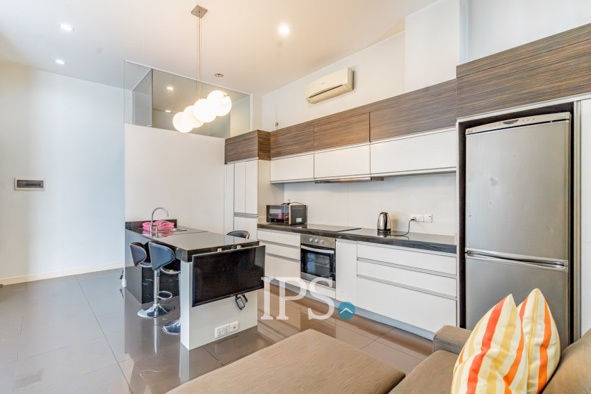 45 Sqm Sudio Serviced Apartment For Rent - Tonle Bassac, Phnom Penh