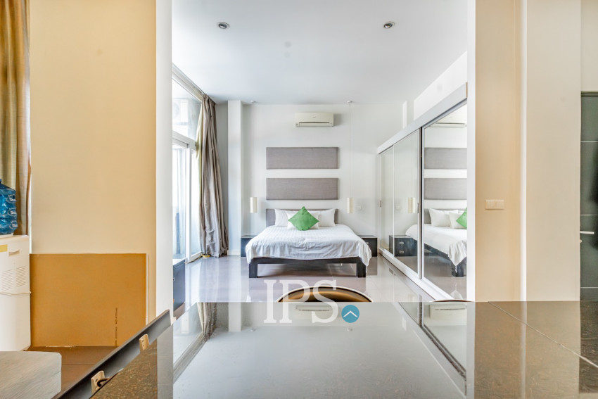 45 Sqm Sudio Serviced Apartment For Rent - Tonle Bassac, Phnom Penh
