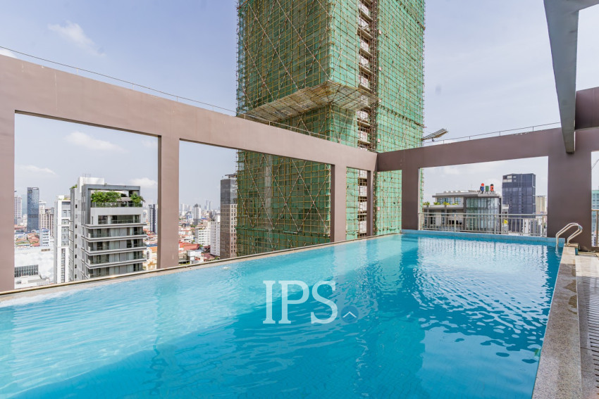 3 Bedroom Serviced Apartment For Rent - BKK1, Phnom Penh