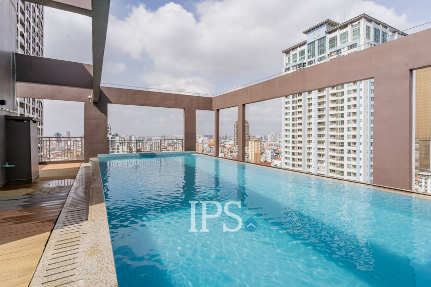 3 Bedroom Serviced Apartment For Rent - BKK1, Phnom Penh