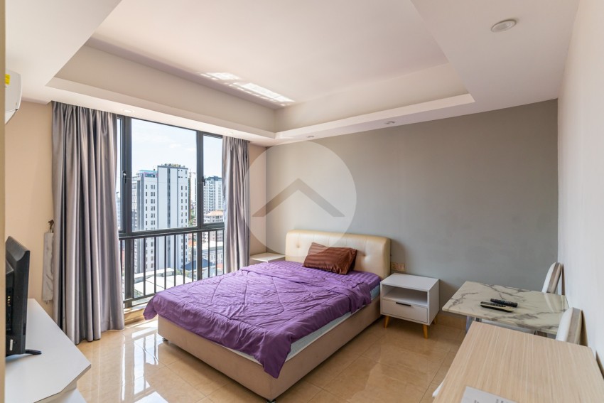 32 Sqm Studio Serviced Apartment For Rent - BKK1, Phnom Penh