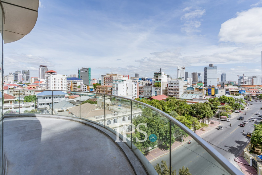 1 Bedroom Serviced Apartment  For Rent - Boeung Kak 2, Phnom Penh