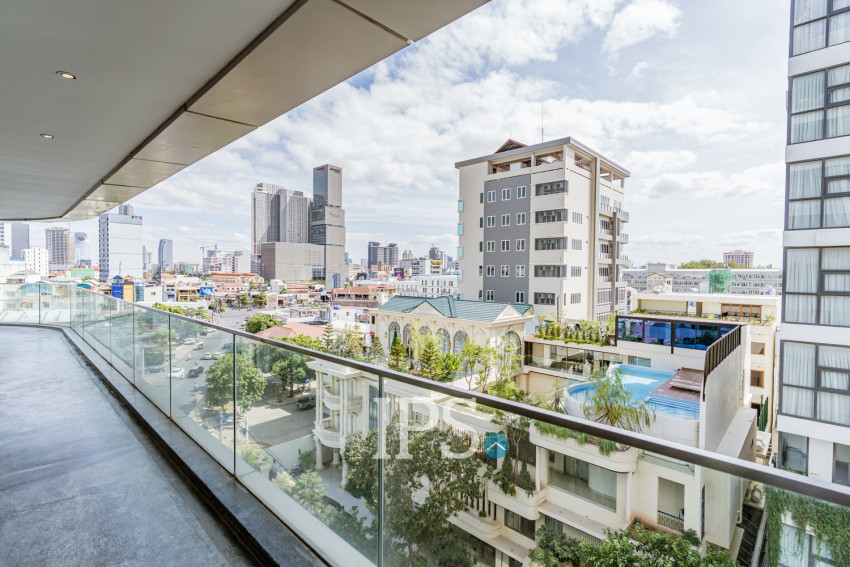 1 Bedroom Serviced Apartment  For Rent - Boeung Kak 2, Phnom Penh