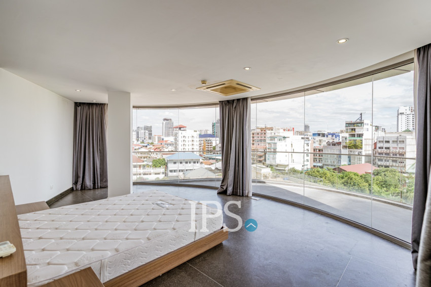 1 Bedroom Serviced Apartment  For Rent - Boeung Kak 2, Phnom Penh