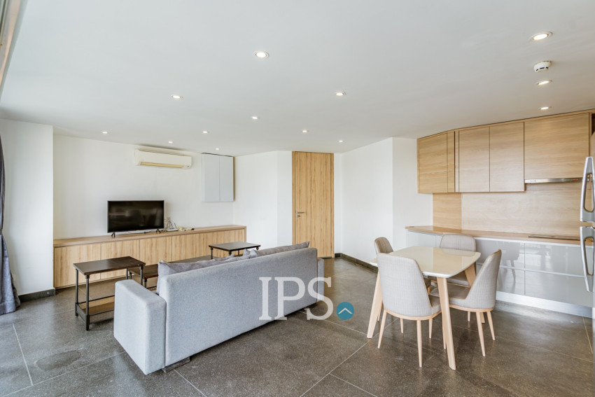 1 Bedroom Serviced Apartment  For Rent - Boeung Kak 2, Phnom Penh