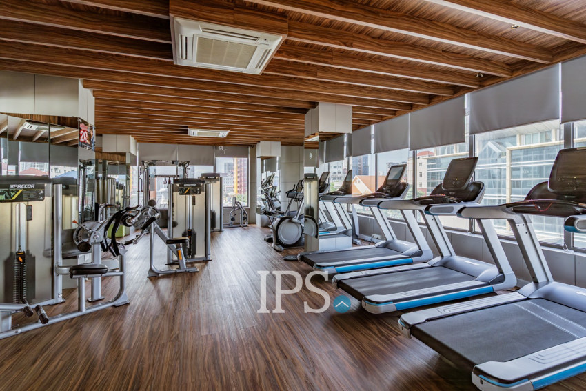 1 Bedroom Serviced Apartment  For Rent - Boeung Kak 2, Phnom Penh