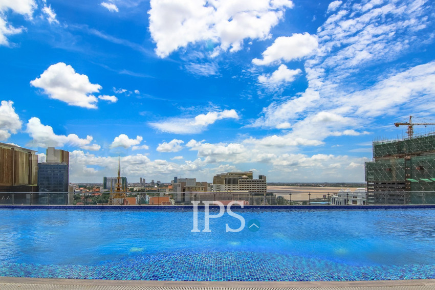 1 Bedroom Condo For Rent - The Bridge, Tonle Bassac, Phnom Penh