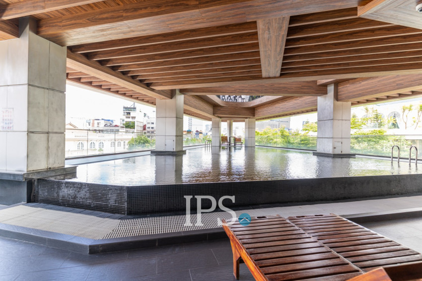 2 Bedroom Serviced Apartment  For Rent - Boeung Kak 2, Phnom Penh