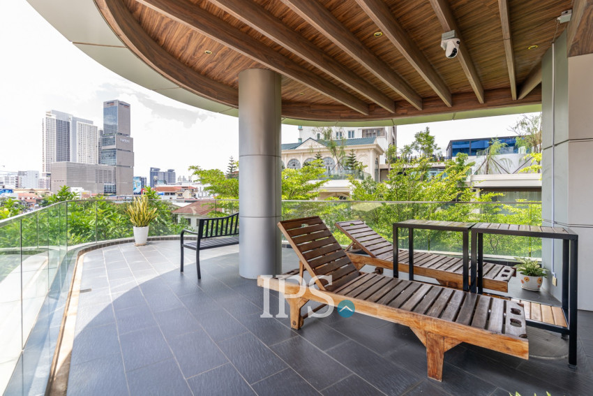 2 Bedroom Serviced Apartment  For Rent - Boeung Kak 2, Phnom Penh