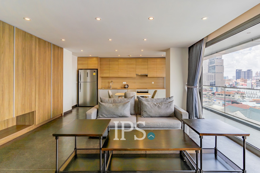 2 Bedroom Serviced Apartment  For Rent - Boeung Kak 2, Phnom Penh