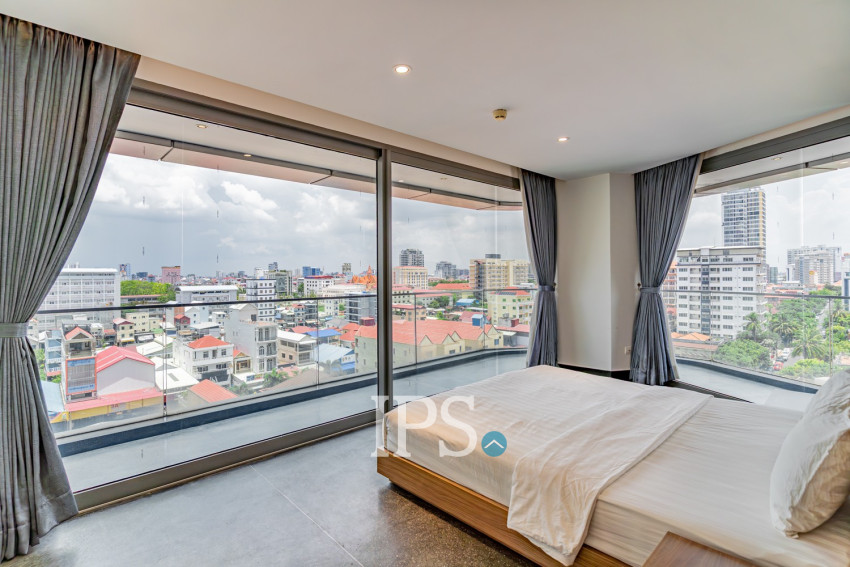 2 Bedroom Serviced Apartment  For Rent - Boeung Kak 2, Phnom Penh