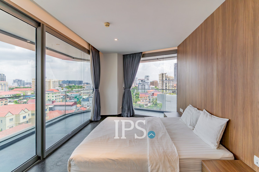 2 Bedroom Serviced Apartment  For Rent - Boeung Kak 2, Phnom Penh