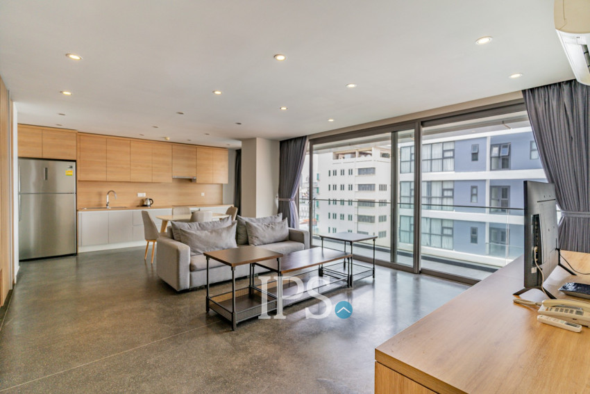 2 Bedroom Serviced Apartment  For Rent - Boeung Kak 2, Phnom Penh