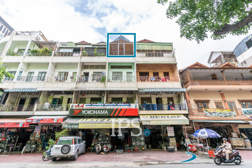 Renovated 2 Bedroom Apartment For Sale - Wat Phnom, Phnom Penh